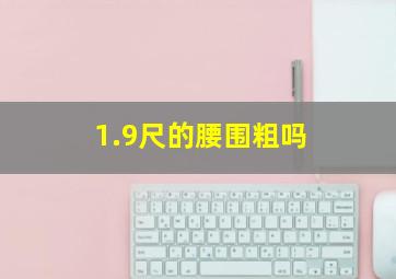 1.9尺的腰围粗吗