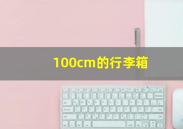 100cm的行李箱