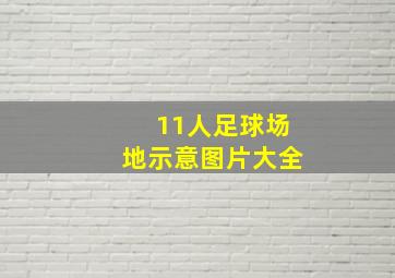 11人足球场地示意图片大全