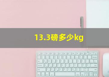 13.3磅多少kg