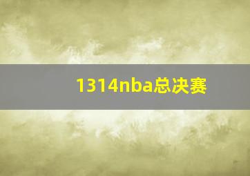 1314nba总决赛