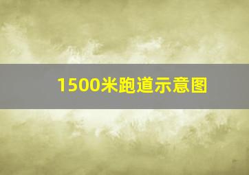 1500米跑道示意图