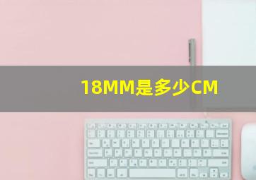 18MM是多少CM