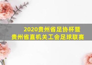 2020贵州省足协杯暨贵州省直机关工会足球联赛