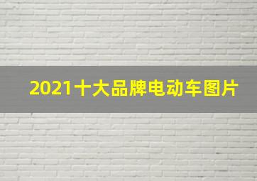 2021十大品牌电动车图片