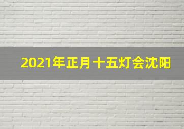 2021年正月十五灯会沈阳