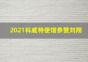 2021科威特使馆参赞刘翔