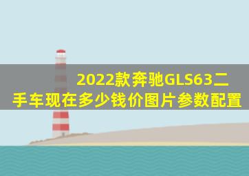 2022款奔驰GLS63二手车现在多少钱价图片参数配置