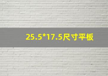 25.5*17.5尺寸平板