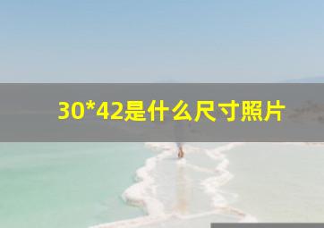 30*42是什么尺寸照片