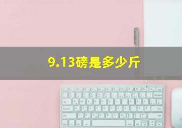 9.13磅是多少斤