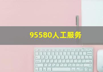 95580人工服务