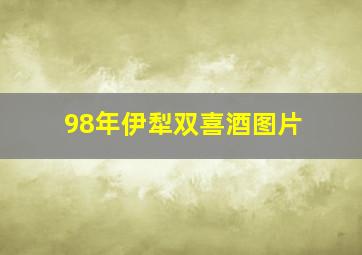 98年伊犁双喜酒图片