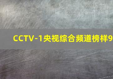 CCTV-1央视综合频道榜样9