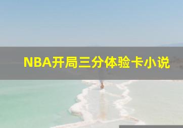 NBA开局三分体验卡小说