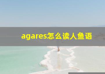 agares怎么读人鱼语