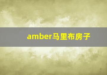 amber马里布房子