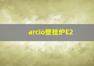 arcio壁挂炉E2