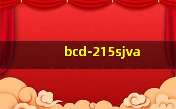 bcd-215sjva