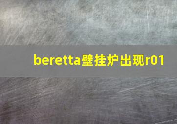 beretta壁挂炉出现r01