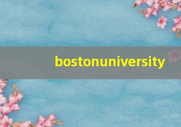 bostonuniversity