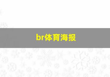 br体育海报