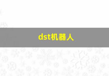 dst机器人