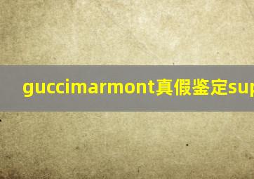 guccimarmont真假鉴定supermini