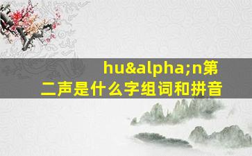 huαn第二声是什么字组词和拼音