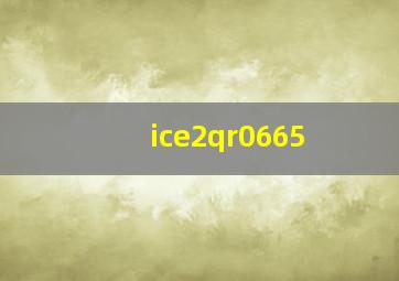 ice2qr0665