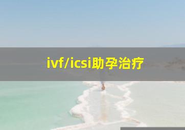 ivf/icsi助孕治疗