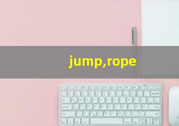 jump,rope