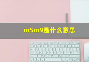 m5m9是什么意思