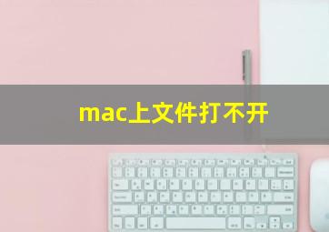 mac上文件打不开