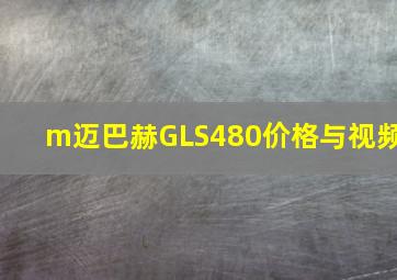 m迈巴赫GLS480价格与视频