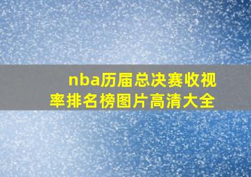 nba历届总决赛收视率排名榜图片高清大全