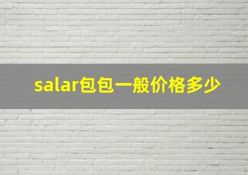 salar包包一般价格多少