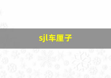 sjl车厘子