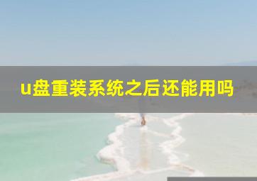 u盘重装系统之后还能用吗