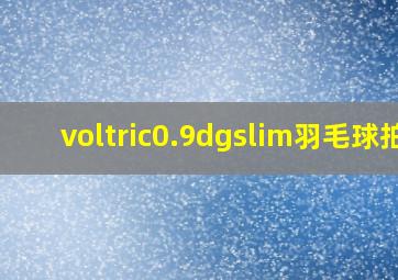 voltric0.9dgslim羽毛球拍