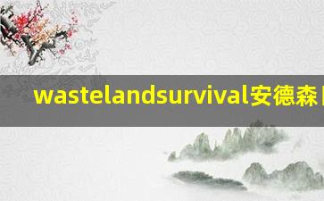 wastelandsurvival安德森日记