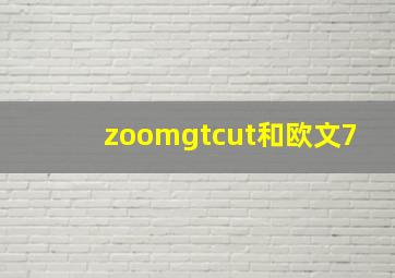 zoomgtcut和欧文7