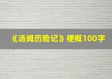 《汤姆历险记》梗概100字