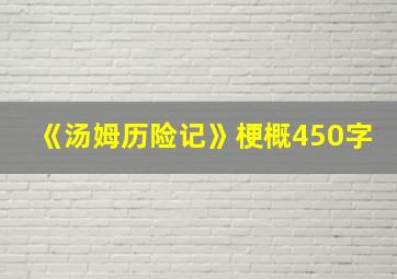 《汤姆历险记》梗概450字