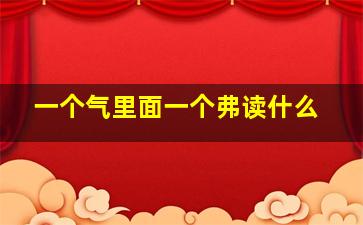 一个气里面一个弗读什么