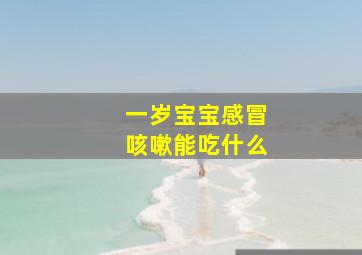 一岁宝宝感冒咳嗽能吃什么