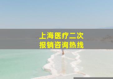 上海医疗二次报销咨询热线