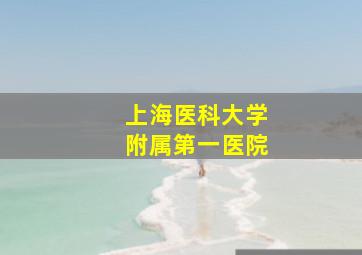 上海医科大学附属第一医院