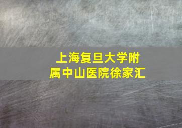 上海复旦大学附属中山医院徐家汇