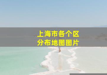 上海市各个区分布地图图片